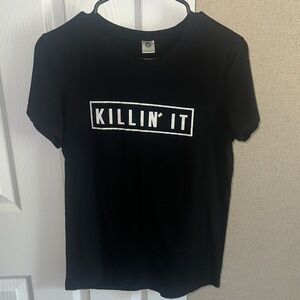 Black 'Killin It' Graphic T-Shirt